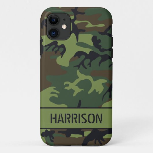 Coques Case-Mate iPhone Camouflage (Dos)