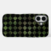 Coques Case-Mate iPhone camouflage à damiers motif (Verso (horizontal))