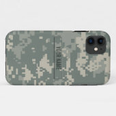 Coques Case-Mate iPhone Camouflage ACU de l'armée sur mesure (Dos (Horizontal))