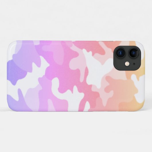 Coques Case-Mate iPhone Camouflage arc-en-ciel (Dos (Horizontal))