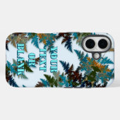 Coques Case-Mate iPhone Camouflage Arctique Fractal (Verso (horizontal))