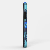 Coques Case-Mate iPhone Camouflage bleu (Dos/Droite)