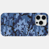 Coques Case-Mate iPhone Camouflage bleu marine, Militaire, Armée (Verso (horizontal))