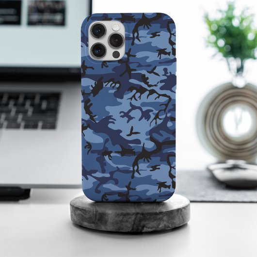 Coques Case-Mate iPhone Camouflage bleu marine, Militaire, Armée