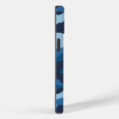 Coques Case-Mate iPhone Camouflage bleu mignon (Verso / Droite)