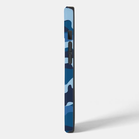 Coques Case-Mate iPhone Camouflage bleu mignon (Verso / Gauche)