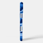 Coques Case-Mate iPhone Camouflage Bleu Personnalisé (Verso / Droite)