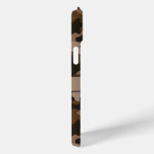 Coques Case-Mate iPhone Camouflage Brun Personnalisé (Verso / Droite)