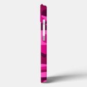 Coques Case-Mate iPhone Camouflage Camouflage Fuchsia rose chaud Motif (Verso / Gauche)