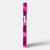 Coques Case-Mate iPhone Camouflage Camouflage Fuchsia rose chaud Motif (Verso / Droite)