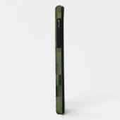 Coques Case-Mate iPhone camouflage carré vert (Dos/Gauche)