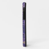 Coques Case-Mate iPhone Camouflage contre la fleur bleue (Dos/Gauche)
