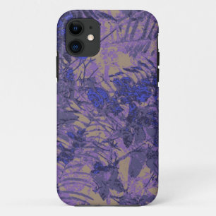 Case-Mate iPhone Case Camouflage contre la fleur bleue