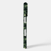 Coques Case-Mate iPhone Camouflage de chat vert foncé (Verso / Droite)