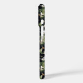 Coques Case-Mate iPhone Camouflage de chats verts (Verso / Gauche)