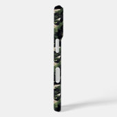 Coques Case-Mate iPhone Camouflage de chats verts (Verso / Droite)