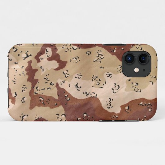 Coques Case-Mate iPhone Camouflage de désert (Dos (Horizontal))