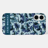Coques Case-Mate iPhone Camouflage de la Marine (Verso (horizontal))