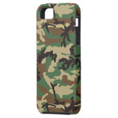 Coques Case-Mate iPhone Camouflage de région boisée (Dos gauche)