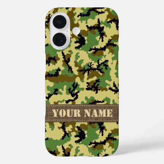 Coques Case-Mate iPhone Camouflage des bois (Verso)