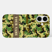 Coques Case-Mate iPhone Camouflage des bois (Verso (horizontal))