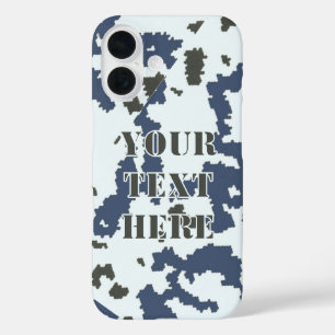 Coques iPhone 16 Camouflage d'hiver