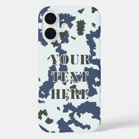 Coques Case-Mate iPhone Camouflage d'hiver (Verso)