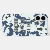 Coques Case-Mate iPhone Camouflage d'hiver (Verso (horizontal))