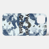 Coques Case-Mate iPhone Camouflage d'hiver (Verso (horizontal))