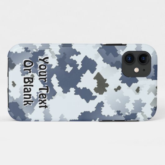Coques Case-Mate iPhone Camouflage d'hiver (Dos (Horizontal))
