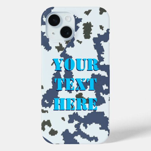 Coques Case-Mate iPhone Camouflage d'hiver (Verso)