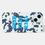 Coques Case-Mate iPhone Camouflage d'hiver (Verso (horizontal))