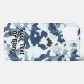 Coques Case-Mate iPhone Camouflage d'hiver (Verso (horizontal))