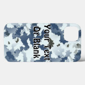 Coques Case-Mate iPhone Camouflage d'hiver (Verso (horizontal))