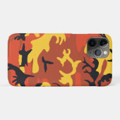 Coques Case-Mate iPhone Camouflage d'Orange (Dos (Horizontal))