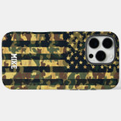 Coques Case-Mate iPhone Camouflage drapeau américain, USA, patriotique, Ve (Verso (horizontal))