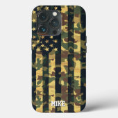 Coques Case-Mate iPhone Camouflage drapeau américain, USA, patriotique, Ve (Verso)