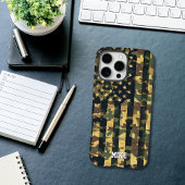Coques Case-Mate iPhone Camouflage drapeau américain, USA, patriotique, Ve