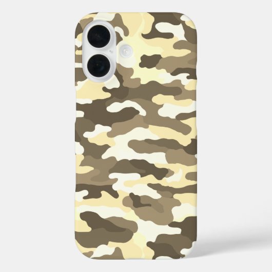 Coques Case-Mate iPhone Camouflage du désert (Verso)