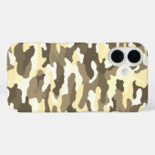 Coques Case-Mate iPhone Camouflage du désert (Verso (horizontal))