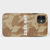 Coques Case-Mate iPhone Camouflage du désert (Dos (Horizontal))