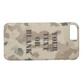 Coques Case-Mate iPhone Camouflage du désert (Dos (Horizontal))