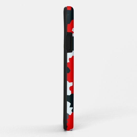 Coques Case-Mate iPhone Camouflage en mosaïque Abstraite géométrique irrég (Dos/Droite)