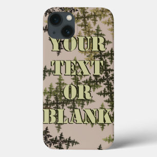 iPhone 13 Case Camouflage fractal - Été
