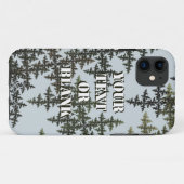 Coques Case-Mate iPhone Camouflage fractal - Hiver (Dos (Horizontal))