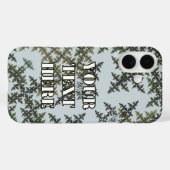 Coques Case-Mate iPhone Camouflage fractal - Hiver (Verso (horizontal))