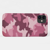 Coques Case-Mate iPhone Camouflage framboise (Dos (Horizontal))