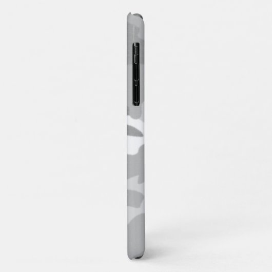 Coques Case-Mate iPhone Camouflage gris clair (Dos/Gauche)