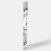 Coques Case-Mate iPhone Camouflage gris neige d'hiver, Militaire, Armée (Verso / Droite)