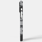 Coques Case-Mate iPhone Camouflage gris personnalisé (Verso / Gauche)